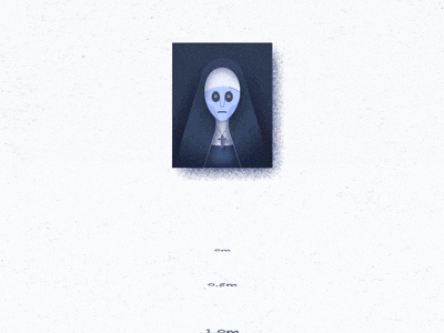 Mask-Off Is The New Horror 2020 aftereffects animation corona digital halloween illustration the nun