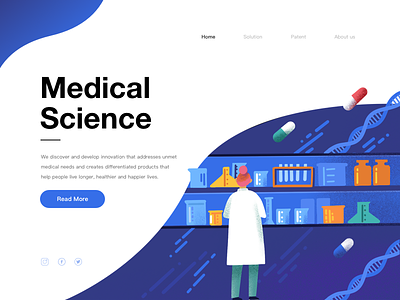 Illustrations/Medical Science1 characters colour community design illustration space web
