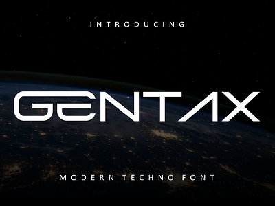 Gentax Modern Font