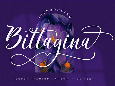 Bittagina Handwritten Font