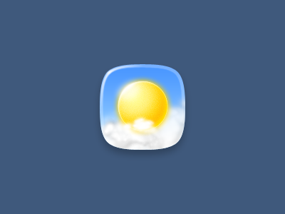 Weather icon weather