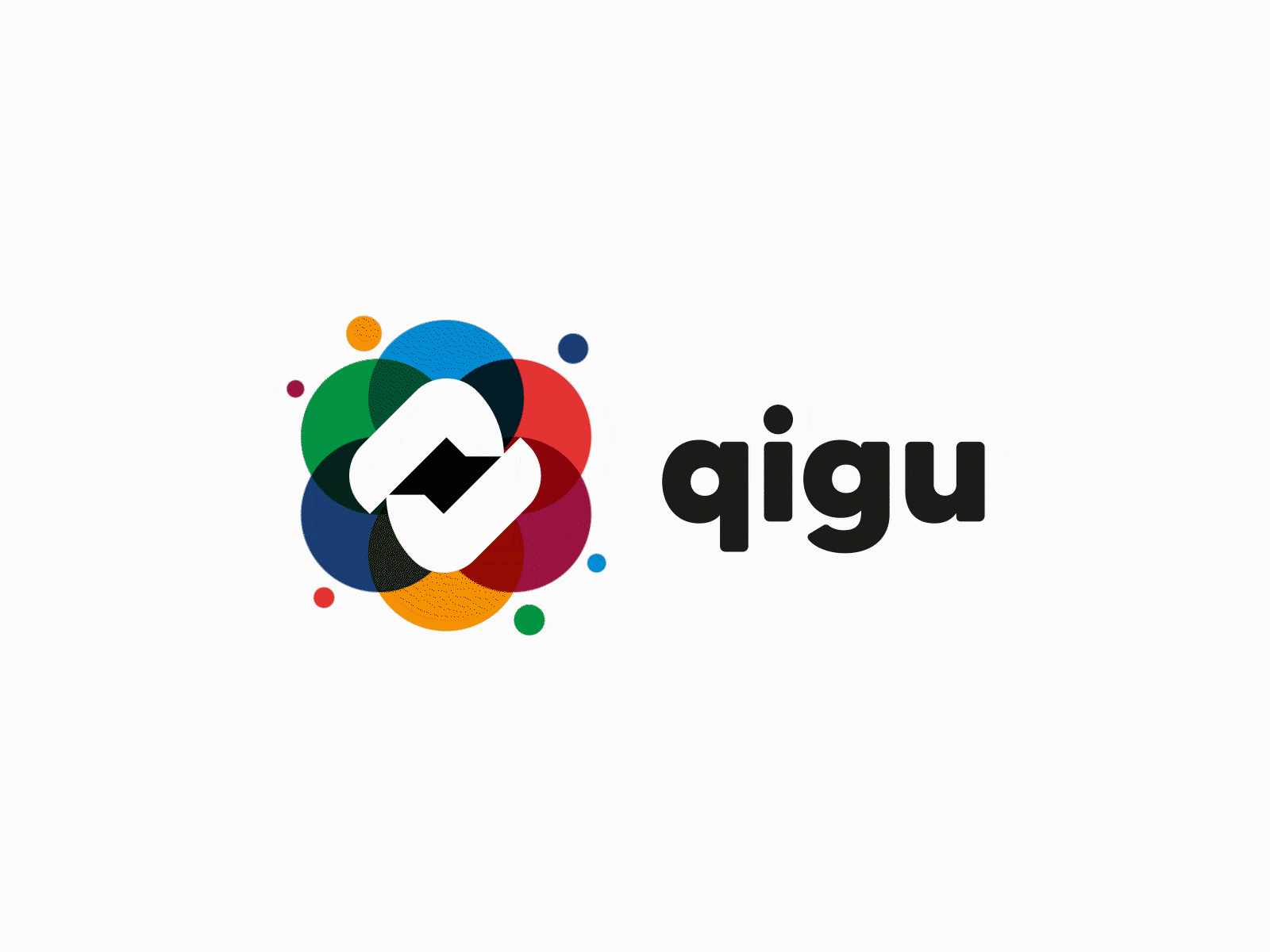 Qigu — logo animation animation branding colorful e learning idenity logo logotype motion design qigu vector