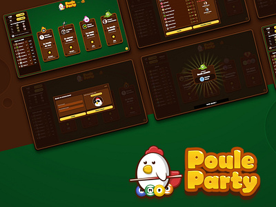 Poule Party — billiard dashboard