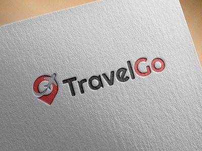TravelGo logo branding design graphic design illustrator logo photoshop simple travel