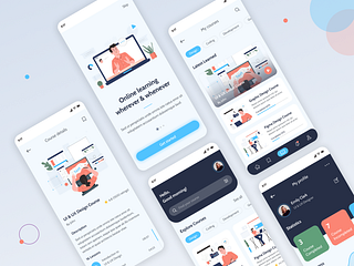 Online Learning App 📚 by Makkadesign on Dribbble