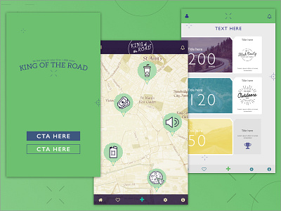 Kings Of The Road - App concept