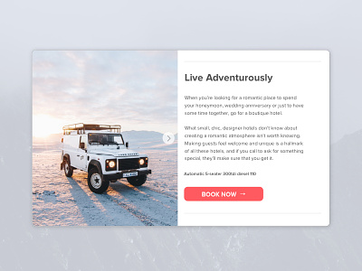 Adventurer adventure book now defender ecommerce landing page minimal product page ui web design