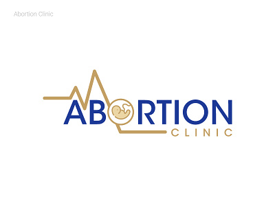 Abortion Clinic 2d logo custom logo detailed logo multi color typography