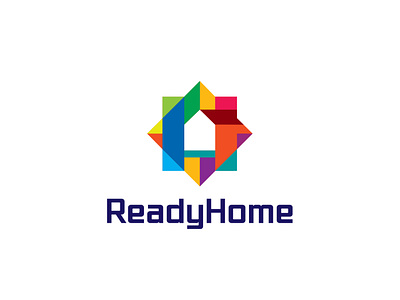 Ready Home graphic design logo