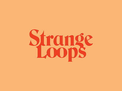 Strange Loops logo logotype typography