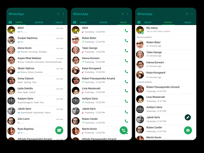 WhatsApp UI