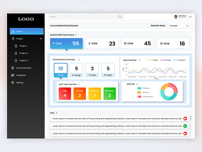 CLM Dashboard Design adobe analytics application aws branding clm cloud cms dashbaord design google graphic design lifecycle management product services typography ui ux web