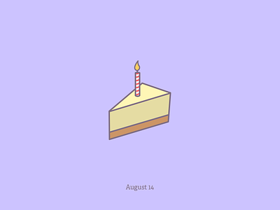 Birthday Cake birthday cake cheesecake happybirthday illustration pie vector