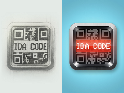 IDA CODE APP ICON app appicon icons logo mobile naveenui ui