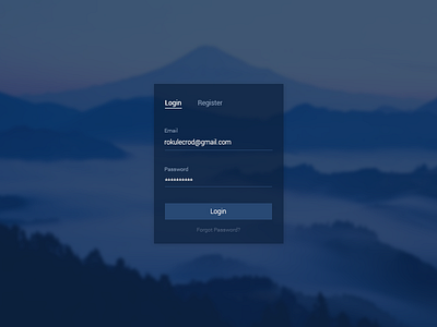 Login Page Design.. button flat form interface login password register signin signup ui user ux