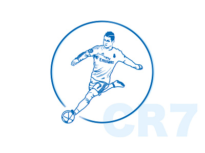 Cristiano Ronaldo vector art..!!