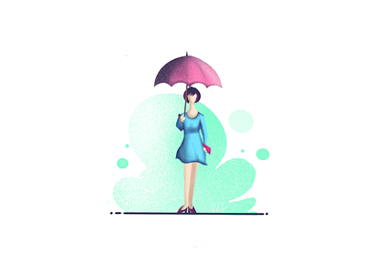 Girl Illustration..!! app art branding characterdesign design girl character icon illustration vector visual design