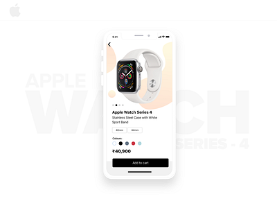 Apple Watch product page..!!