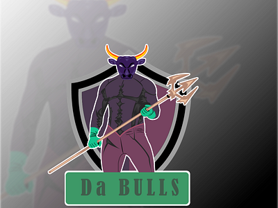 THE BULLS design graphic design illustration mascot mascot illustraion mascot logo