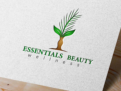 ESSENTIALS BEAUTY LOGO DESIGN branding design graphic design illustration logo typography vector