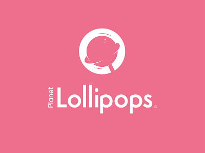 Planet Lollipops design graphic design logo typography vector