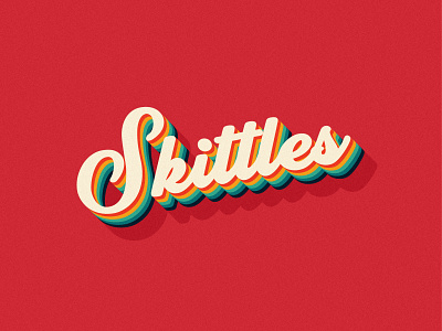 Skittles design graphic design illustration logo typography vector