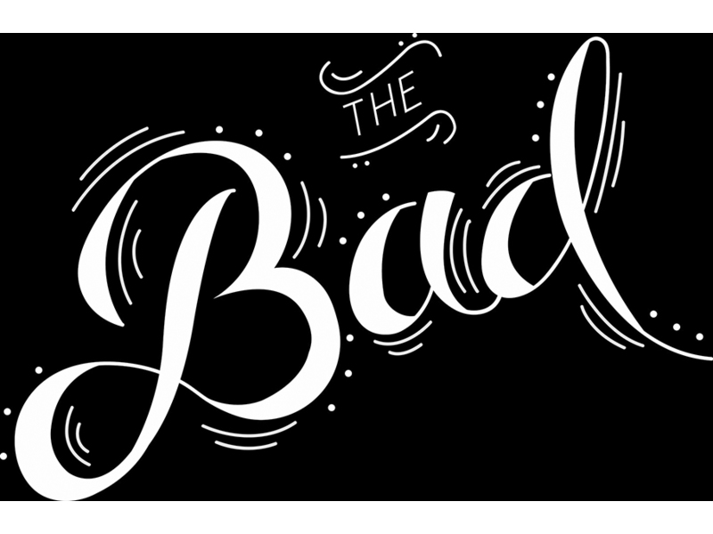 the bad hand lettering