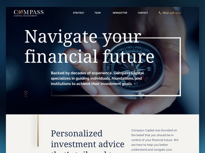 Capital Management capital management custom cms finance navigation ux ui ux ui wordpress