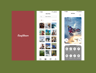 Easy Share(a photo-sharing app)