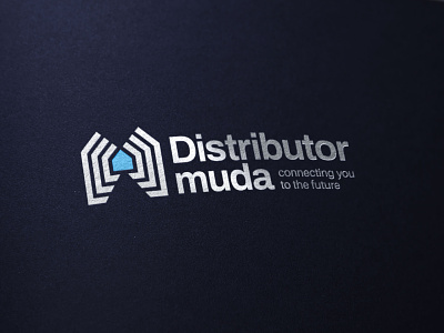 Distributor Muda Logo Design brand brand agency branding futuristic geometic logo logo design logo designer logomark logotype smarthome symbol