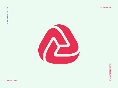 Triangle Logo Mark abstract brand agency branding geometic icon lettermark logo logo design logo designer logomark logomarks symbol