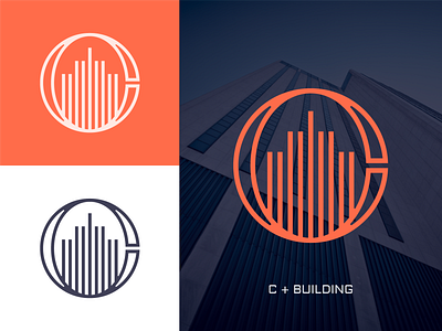 C + Building Logo branding building c c initial c logo city construction geometic graphicdesign icon letter letter c letter mark logo logo design logo designer logomark property real estate symbol