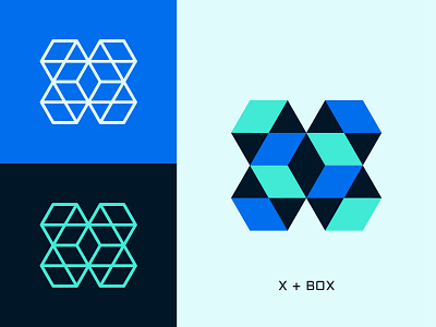 Xbox Logo Exploration box branding cube geometric graphicdesign icon lettermark logo logo design logo designer logodesign logodesigner logofield logomark logotype symbol typography vector xbox xbox360