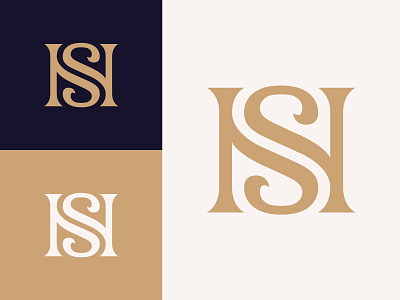 NS Monogram Logo beauty brand agency classy elegant fashion geometic lettermark logo logo design logo designer logofield logomark monogram monogram design symbol