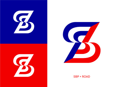 SBP Monogram Logo brand brand agency brand identity delivery geometic lettermark logistic logo logo designer logofield logomark logotype monogram monogram design road sbp symbol