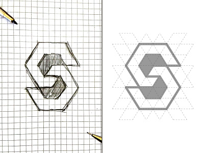 S5 Logo - Sketch vs Vector 02