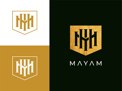 Mayam Logo brand branding design geometic graphic illustration lettermark logo logo designer logofield logos logotypes monogram symbol typography vector