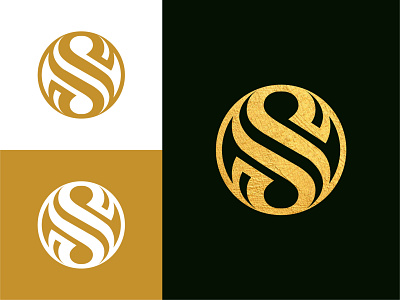 Elegant S Lettermark brand agency branding circle creative elegance elegant geometic geometric iconic lettermark logo logofield luxury modern monogram s suave symbol symmetric unique