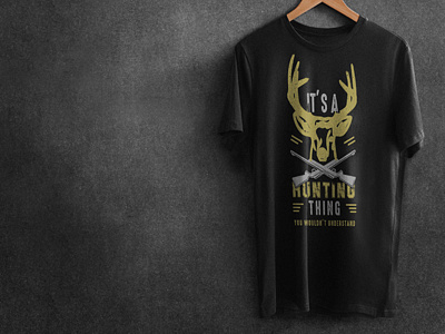 Hunting T Shirt Design shirt