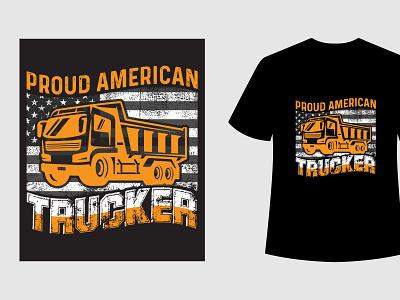 Truck Driver T-Shirt Design rider