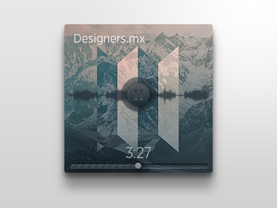Blog Mini Music Player blog clean design gui mini music player ui ux widget