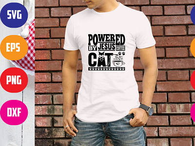 powerd by jesus coffee and cats free bundle