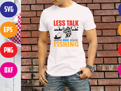 less talk more fishing fish fishing