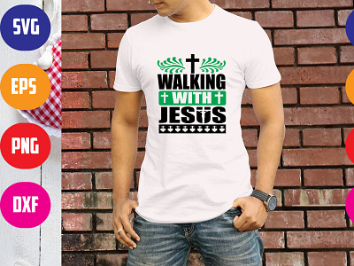 WALKING WITH JESUS print