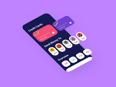 Payment Application UI design illustration landing logo payment app ui uiux ux vector