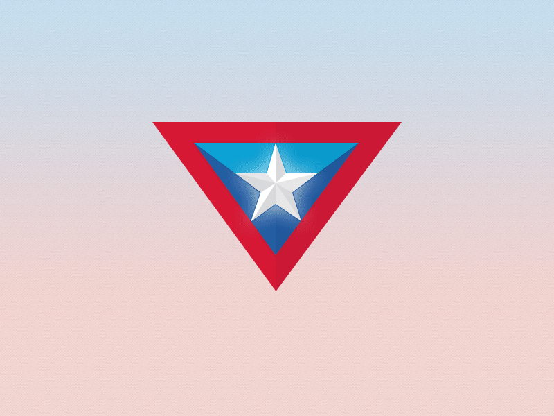 New logo for myself bold courage logo star triangle victory