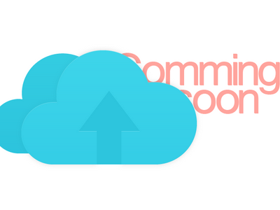 Coming Soon arrow cloud coming soon design photoshop website