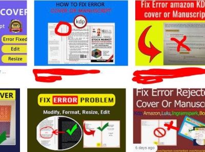 I can fix the error problem of any of your books very quickly