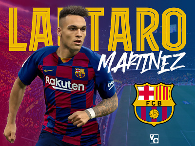 Lautaro Martinez to Barca fc barcelona futbol kit swap lautaro martinez photoshop smsports soccer sports design visual design