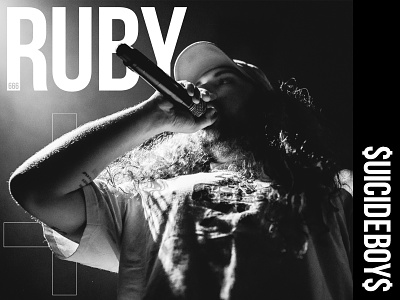 Ruby 666 design g59 graphic design music photography photoshop suicideboys visual design